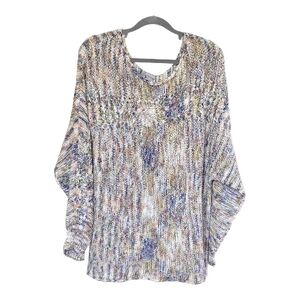Falls Creek Multicolor Textured Sweater